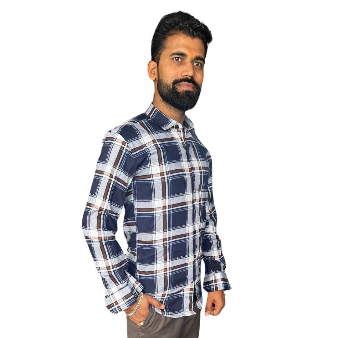 Hunter Men's classic checkered shirt 16