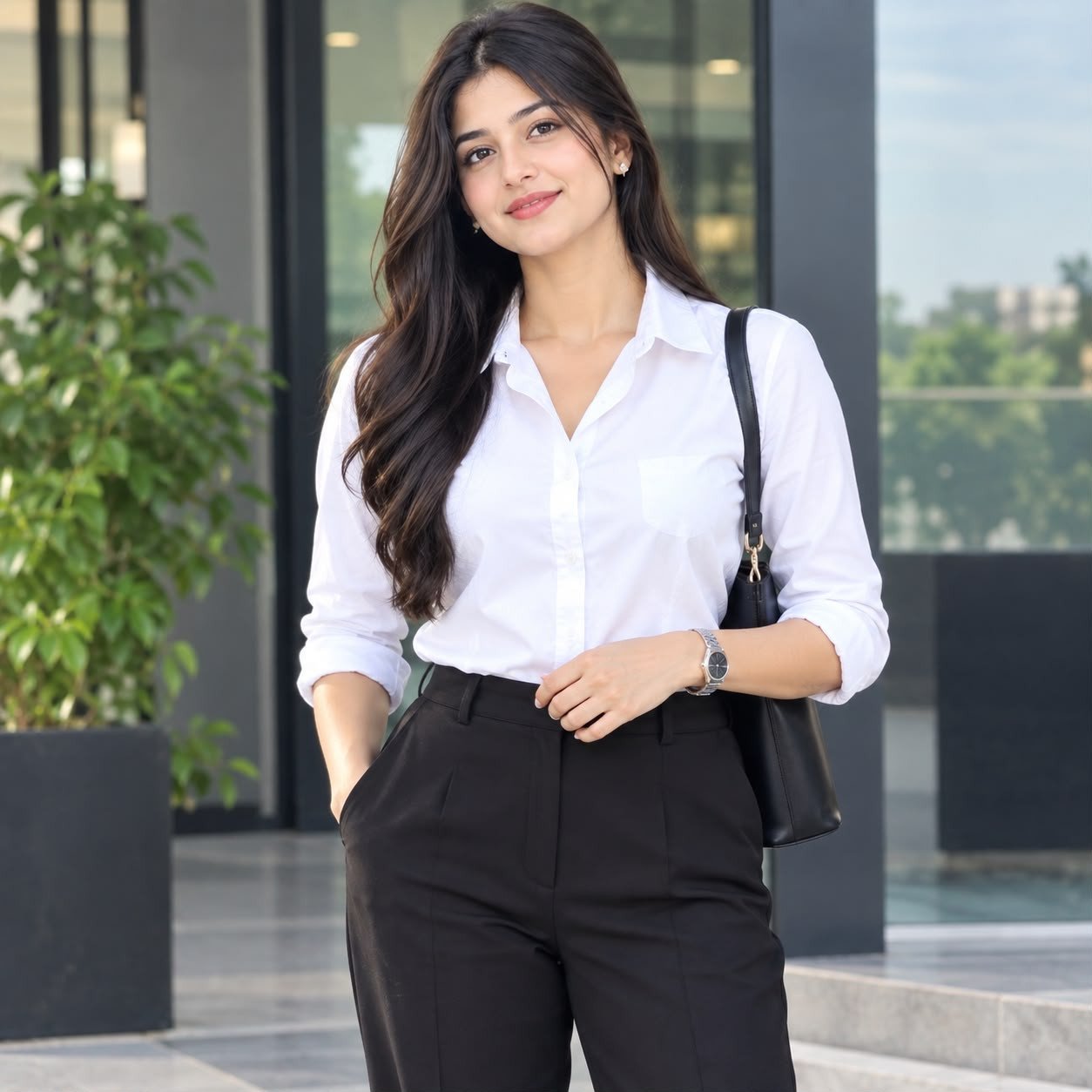 Hunter Womens white classic colour shirts