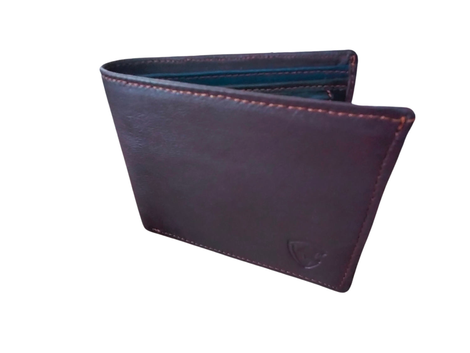 Hunter Men's Formal dark brown leather wallet 03