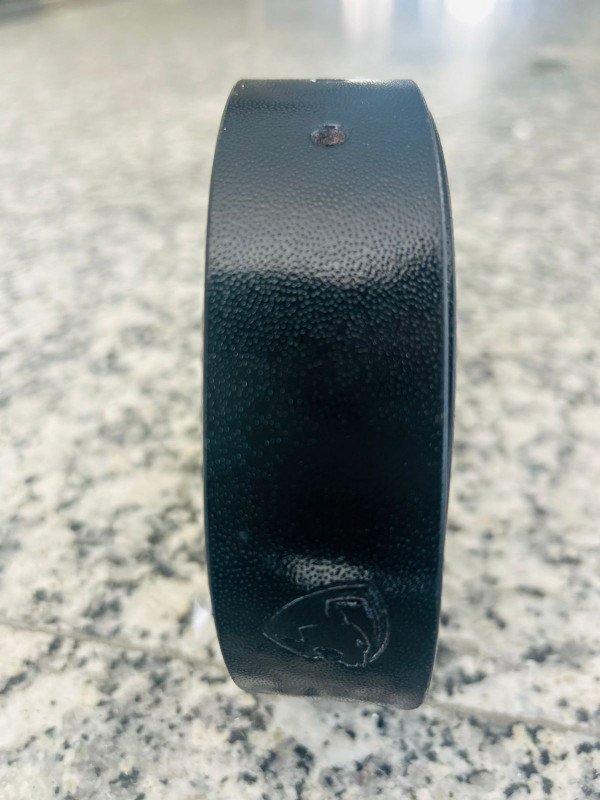 Hunter Men's Formal black leather Belt