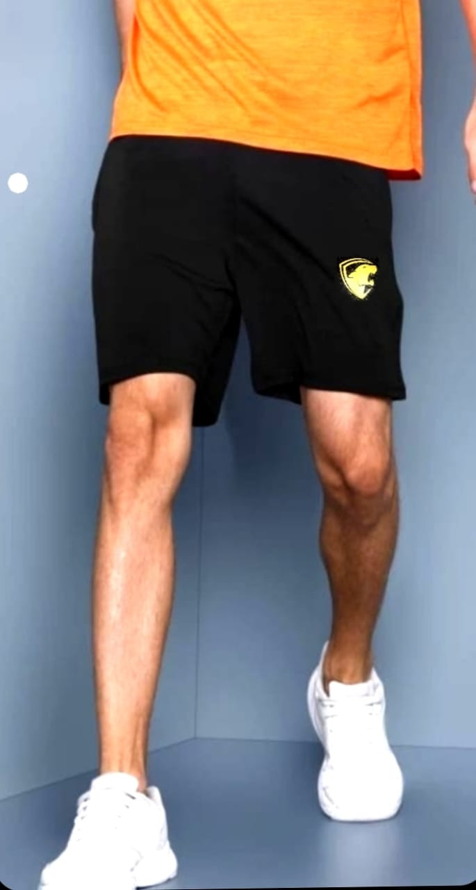 Hunter Men's black sports shorts
