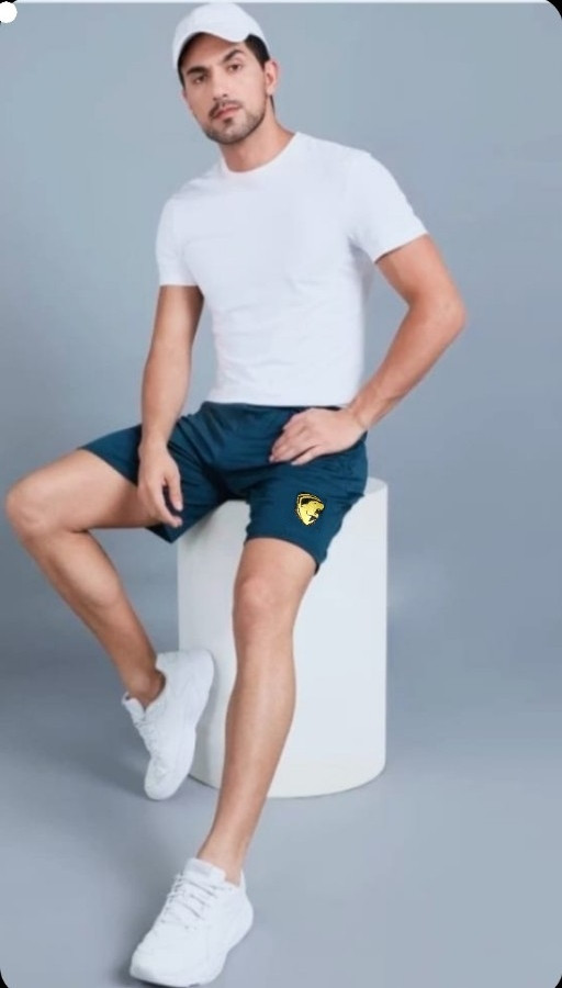 Hunter Men's dark green sports shorts