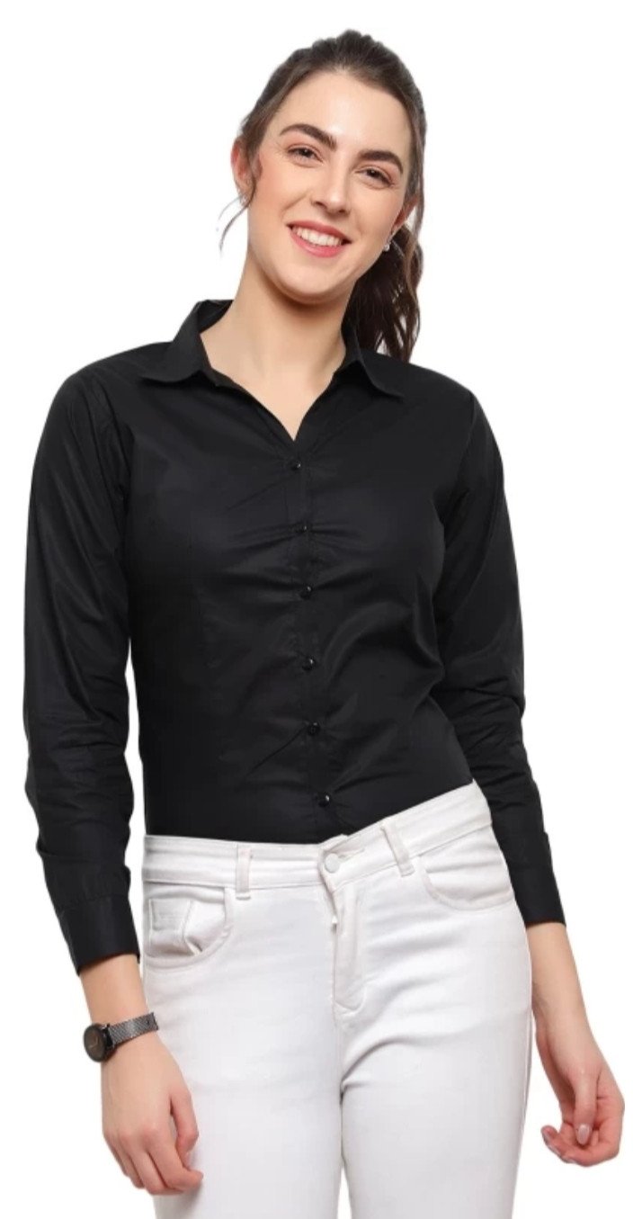 Hunter womens black classic colour shirts