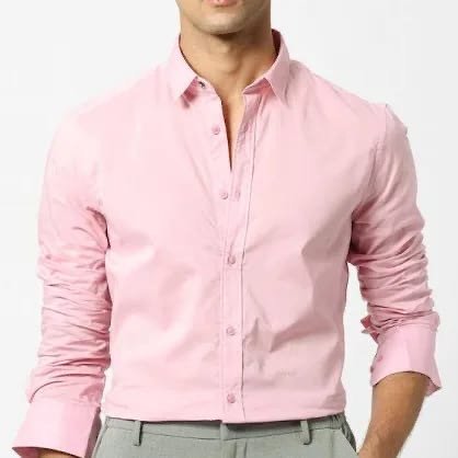 Hunter Man's pink colour shirts