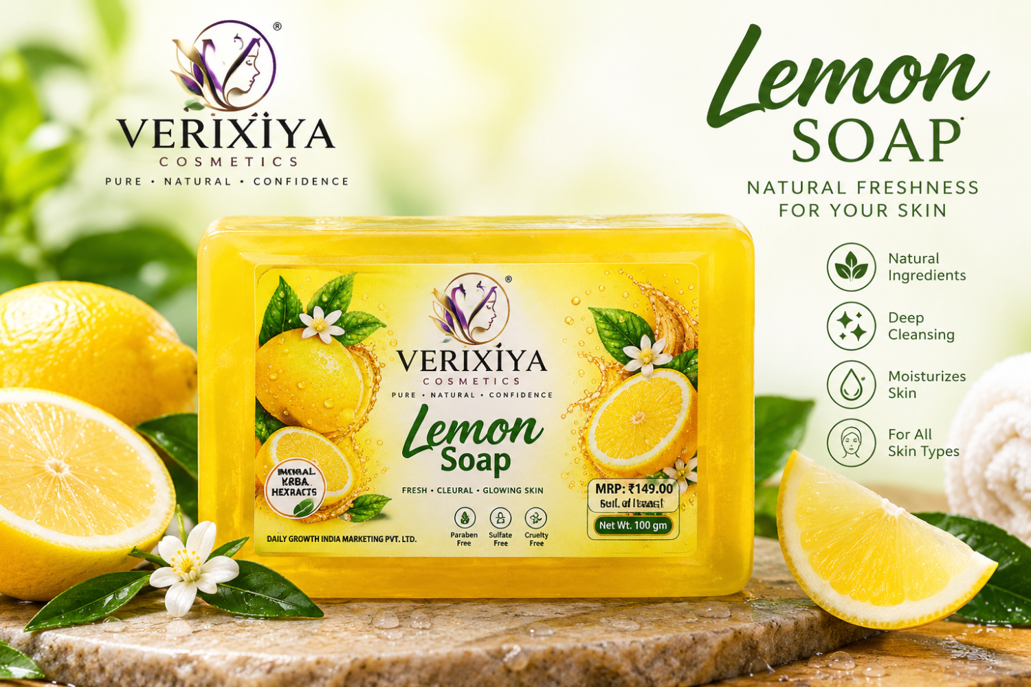 verixiya Lemon Soap