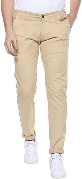 Hunte Men's cream color formal pent